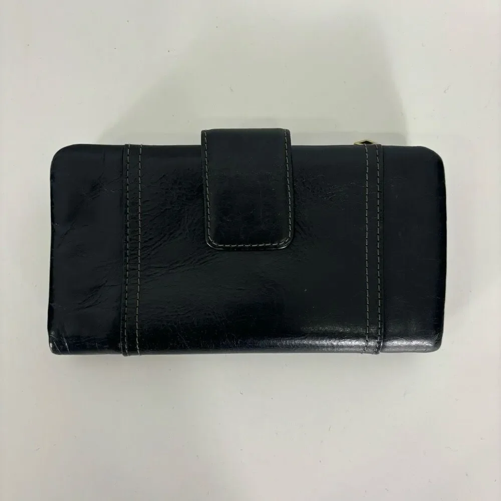 Fossil Black Leather Women's Wallet